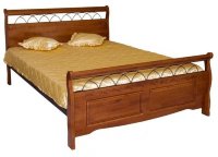 Кровать "Агата" 836-SN-KD, арт. MK-2134-RO