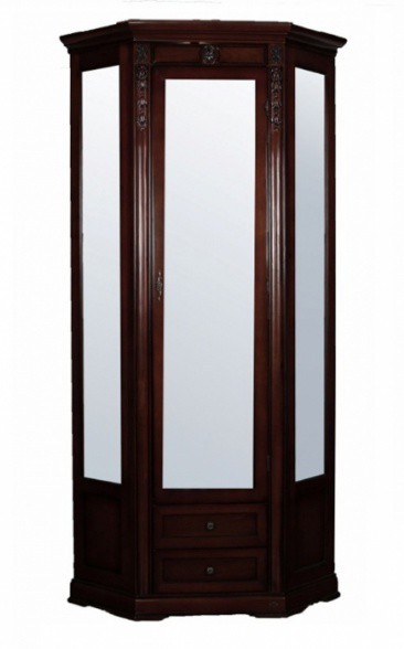 Витрина в угол "С05" (5 corner wine cabinet) MK-1732-CR